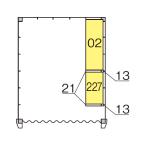 イナバ物置 ARCIA FIT アルシアフィット オプション DM-2226HDA Type A用 別売棚Cセット