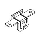 リクシル プログコートフェンスF5型 ブラケットセットB（2個入り） 『アルミフェンス 柵』 アルミ形材カラー