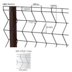 taka Short re сетка одиночный panel H1000 модель корпус [ зеленый . steel забор .] отложной воротник 