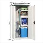  зеленый жизнь дверь тип шкаф TBJ-132HT [ маленький размер место хранения наружный DIY предназначенный ]