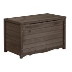 S стиль из дерева шкаф BB-T86DBR box bench M ширина 86 [ маленький размер место хранения наружный DIY предназначенный ] темно-коричневый 