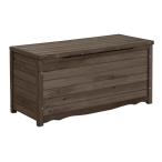 S стиль из дерева шкаф BB-T106DBR box bench L ширина 106 [ маленький размер место хранения наружный DIY предназначенный ] темно-коричневый 