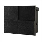 ショッピングfk07 オンリーワン パーサスネオ DECO（埋め込みタイプ TYPE07） NA1-MPL07FK 『郵便ポスト』 フロストブラック