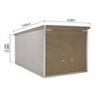  гараж гараж shutter Yodo kou Yodo гараж la vi -ju3 VGCU-3055H основы .. снег type . высота H модель [ производство на заказ товар ]