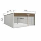  гараж гараж Yodo kou Yodo гараж shutter la vi -ju3 стандарт + служебная программа Space VGCU-3362+1962. снег type стандарт высота модель [ производство на заказ товар ]