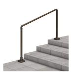 三協アルミ クリエフリー2S 歩行者用補助手すり　1スパンセット ベースプレート支柱タイプ　アルミ形材タイプ　