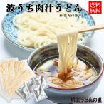 ショッピングうどん 桐生の波打肉汁うどん ねじれうどん 半生麺 130g×4袋 肉汁４袋 送料無料 なみうちうどん でこぼこ麺 うどん 群馬 贈答品 ギフト