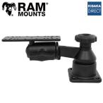 // немедленная уплата // Ram крепление прямой скупка RAM-109HSB Fish finder крепление 2 стойка монитор . шт. качающийся рычаг Swing Arm 