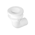 Through Hull L type переполнение дренаж система распорка камера для 38mm 1-1/2 дюймовый пластик 