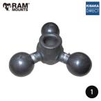 // немедленная уплата // Ram крепление 1 дюймовый мяч 3 объединенный мяч адаптор RAM-B-289U