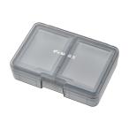 がまかつ がまワカサギ 銀麗 ベイトボックス WK2001 #1 クリアグレー