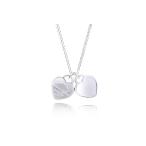 ペンダント  　レディース　プレゼント　テＴＩＦＦＡＮＹ＆ＣＯ. (ティファニー)  リターントゥダブルハートペンダント（ミニ）並行輸入品