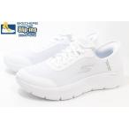 スケッチャーズ スリップインズ レディース スニーカー ハンズフリーシューズ Slip-ins SKECHERS GO WALK FLEX GRAND ENTRY 124836 WHT WHITE