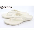 クロックス カディ 2.0 フリップ ウィメン ビーチサンダル crocs WOMEN’S KADEE II FLIP 202492 11S WINTER WHITE