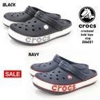 メンズ レディース クロックス crocs crocband bold logo clog 206021 02G BLACK 4CC NAVY