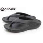 クロックス  レディース トングサンダル crocs mellow recovery womens flip 211100 001 BLACK