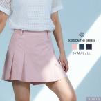 ショッピングゴルフウェア レディース ゴルフウェア レディース  アシンメトリー プリーツ ラップキュロットパンツ ゴルフ ボトムス 巻きスカート風 ショートパンツ インナー体型