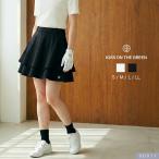 ショッピングゴルフウェア レディース ゴルフウェア レディース スカート ティアード 二重フレア インナーパンツ一体型 キュロット S M L LL 大きいサイズ ストレッチ　キスオンザグリーン