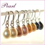 淡水本真珠 パールフックピアスPearlPierce