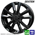 ショッピングETC カラーラクロス/クラウンスポーツ/RAV4/etc 新品ホイールのみ4本 DEVOTION D5 18インチ 7.5J +38 5H 114.3P BK ▲個人宅宛ては別途送料▲