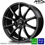 ショッピングETC カローラスポーツ/カローラツーリング/etc 新品ホイールのみ4本 MID WHEELS StaG 17インチ 7.0J +48 5H 100P SG ▲個人宅宛ては別途送料▲