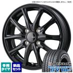 エブリィ/ハイゼット/キャリィ/etc ダンロップ WINTERMAXX SV01 145R12 6PR 2025年製 & Claire GZ-10 12インチ 3.50B +44 4H 100P