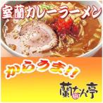 カレーの味と伝統の特製ラーメンがベストマッチした逸品！　さがみ屋 室蘭有名店 蘭たん亭 カレーラーメン（１食入）