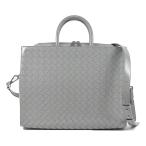 ボッテガヴェネタ 超美品 マキシ イントレチャート 2way メンズ ブリーフケース ビジネスバッグ グレー 書類鞄 BOTTEGA VENETA