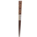 【メール便14本まで対応可能】イシダ お箸 組木箸 水玉23cm 11055
