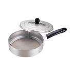 SA 手煎り焙煎器 （煎り網） 丸型 全長360mm