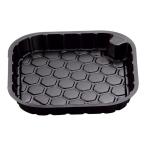 青葉紙業 どん重 中皿(100入) 黒 04236