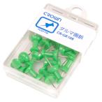 クラウン ダルマ画鋲 16本 緑 CR-GB108-G 送料無料