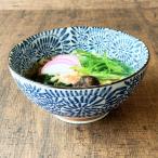 どんぶり 食器 藍染 タコ唐草 19cm さ