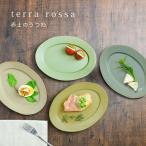 中皿 テラロッサ Largeリム オーバル