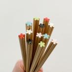 ショッピング箸 箸 木製 hanataba 23cm 6カラー