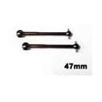 送料無料 RC-ART YD-2/YD-4用 リヤ 47mm アルミボーン(2本入) #ART6054