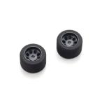 【取寄せ】京商 リヤタイヤL25゜ 接着整形済(2入/ブラック/FANTOM EP) #EFTH005BK