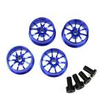 送料無料  イーグル模型 ミニ四駆用 5トライアングルホイール #MINI4-W022-BL