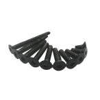 送料無料 TOP LINE 3六角皿ビス 12mm ブラック #TSD-12BK 【取寄せ】