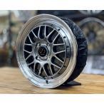 【軽自動車】ホットスタッフ シュティッヒ メッシュ RM 15X4.5J +45 4H100P 15インチ アルミ ホイール 4本 セット