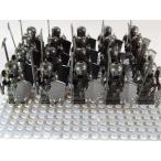中世 古代 ヨーロッパ 暗黒騎士団 ×10体 セット ハンマーソード ロードオブザリング 武器付き レゴ互換 LEGO プレゼント ブロック互換 送料無料