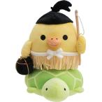 リラックマ 日本昔話 くったり ぬいぐるみ キイロイトリ 浦島太郎