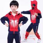 上下セット スパイダーマン コート 長袖 長ズボン