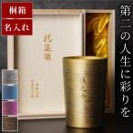 ショッピングビール 父の日 退職祝い プレゼント 男性 60代 名入れ 名前入り 父の日 ギフト 燕製 彩る チタン タンブラー 270ml おしゃれ 保冷 燕三条 誕生日 定年 還暦 記念品