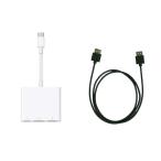 HDMIセット Apple純正 USB-C Digital AV Multiportアダプタ Lazos HDMIケーブル 1.5m SLIM Type 3D映像対応 (L-HD-S1.5) (MW5M3ZA/A) (MUF82ZA/A) PayPay ■