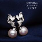 プラチナ900/K14WGアコヤ本...