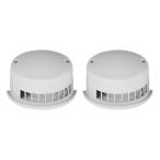 ショッピングフードロス 【P-100BN3】 《KJK》 三菱電機 プラスチック製丸形防音用フード 2個入り ωτ0