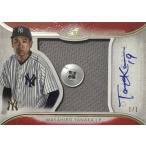【1/1枚限定】田中将大直書きサインボタン/ジャージー 2018 Topps Definitive jumbo Jersey/Button Patch Auto