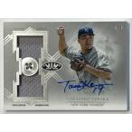 【1/1枚限定】田中将大直書きサインボタン/ジャージー 2019 Topps Tire One Game-used Jersey/Button Patch Auto