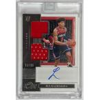【75枚限定】八村塁直書きルーキーサイン実使用Wジャージー 2019-20 Panini One and One RC Dual Game-used Jersey Auto